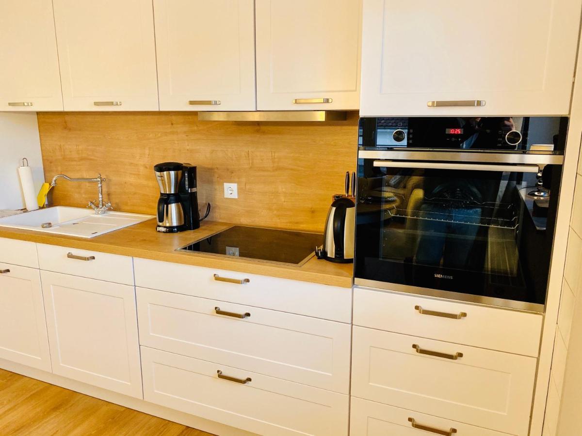 Haus Felchen - Apartment 4 - Sandmuschel - Mit Priv Strandzugang Friedrichshafen Bagian luar foto